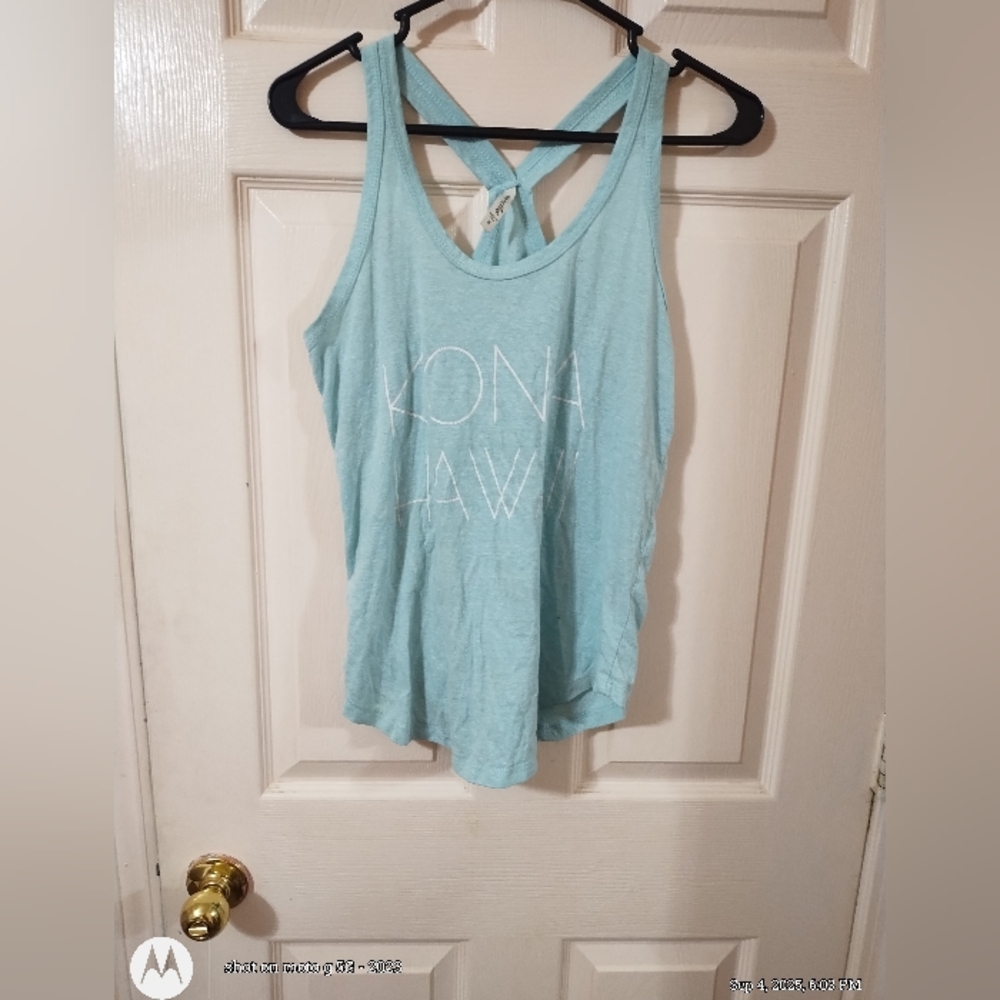 Women's Blue Tank Top